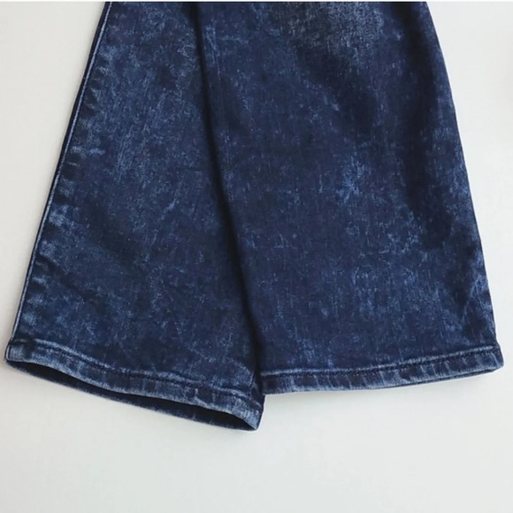DKNY Women's Acid Wash Dark Blue Stretch Faded Jeans Size 6 - Picture 11 of 16